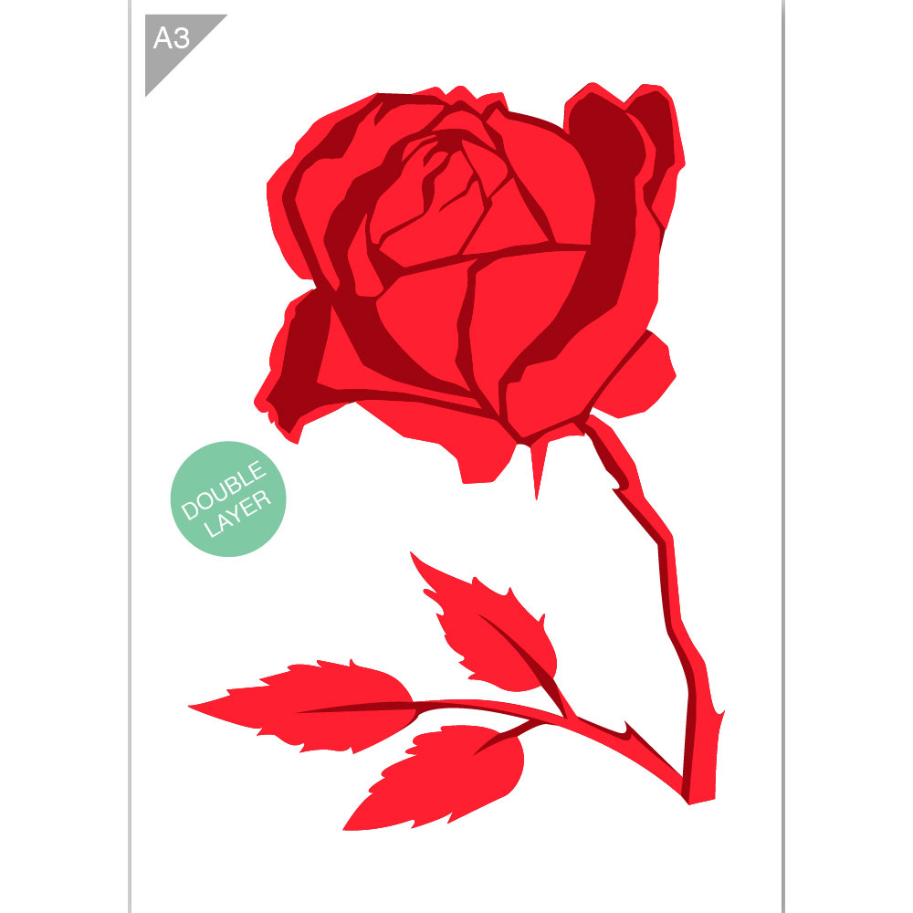 QBIX A3 Fauna Stencils